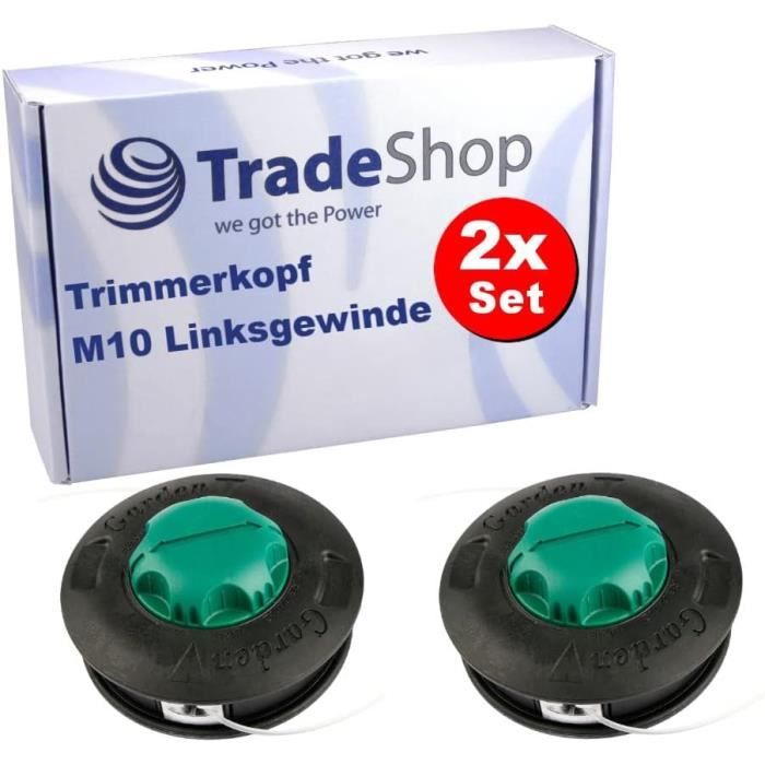 Lot De 2 Têtes De Débroussailleuse Universelles - Nylon - Pour