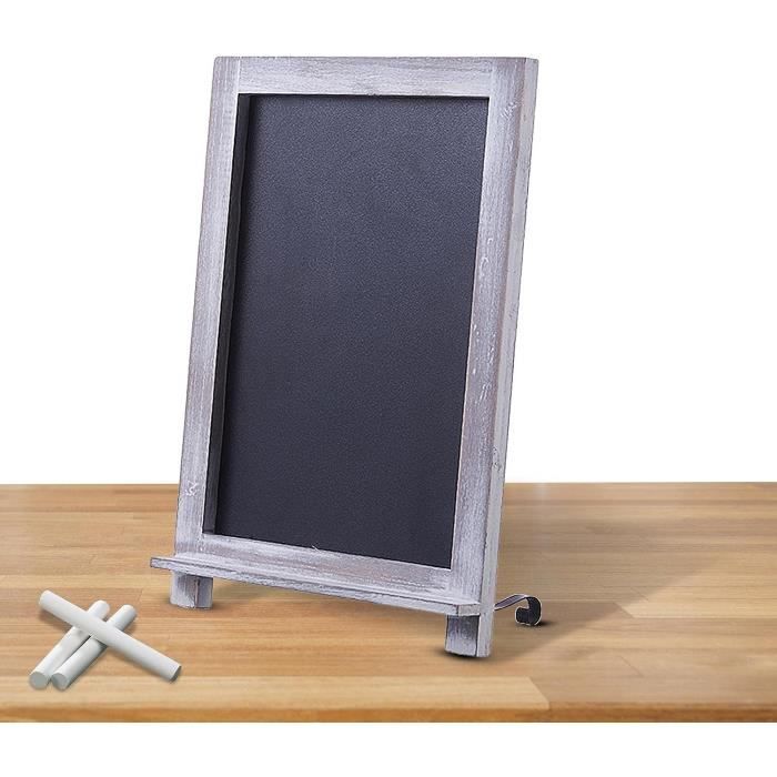 Mini Tableau Mini Tableau Noir - Panneau De Tableau Noir Encadré En Bois - Décor De ...