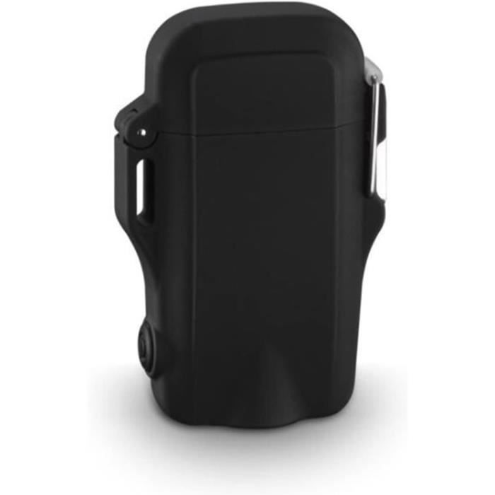Briquet électrique à Arc Rechargeable USB - Sans Flamme, Coupe-vent - Avec Verrouillage Sécurité - Pour Bougies, Barbecue, Camping