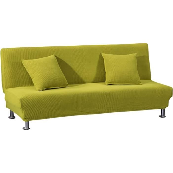 Housse Clic Clac Housse De Canapé Sans Accoudoirs Extensible Imprimé