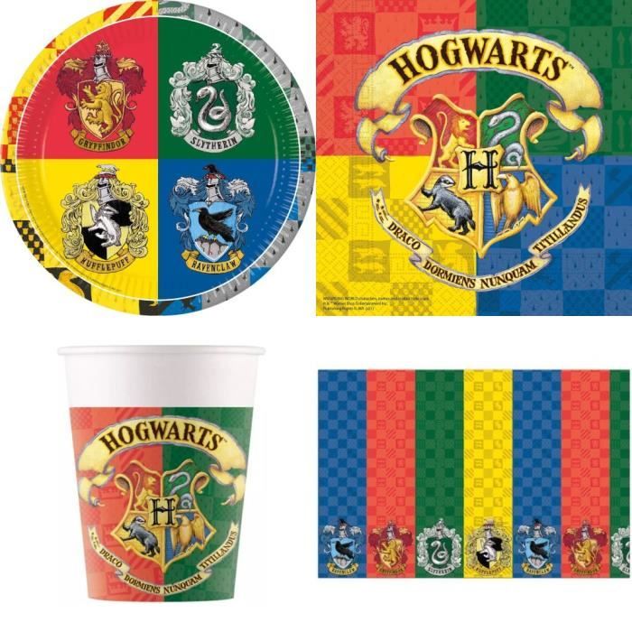 Kit Harry Potter Decoration Table Fetes Anniversaires 6 8