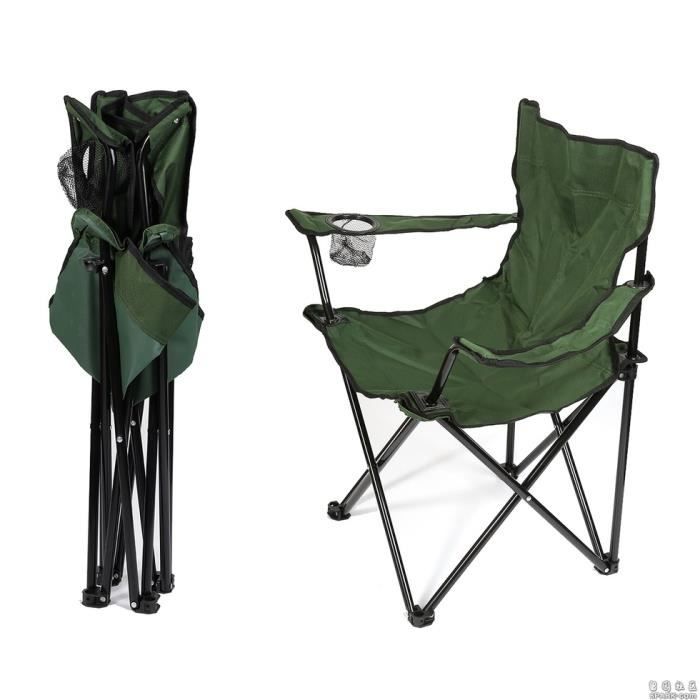 2x Chaise De Camping Chaise Pliante Chaise De Pêche Chaise Réalisateur Pliante Chaise de jardin pliant