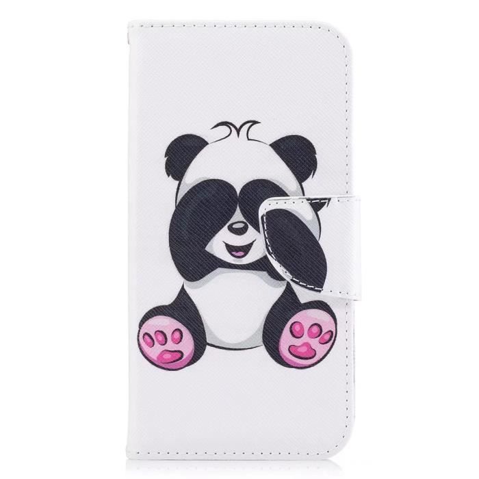 Etui Iphone 8 Mignon Portefeuille Cuir Panda Porte Cartes Credit Porte Monnaie Mode Dessin Anime Mignon Sac A Dos Porte Monnaie Achat Housse Etui Pas Cher Avis Et Meilleur Prix Cdiscount