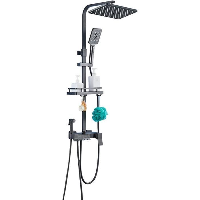 Ensemble Douche Encastrable, Colonne Douche Set a Acier Inoxydable, Cascade Douche de tête et