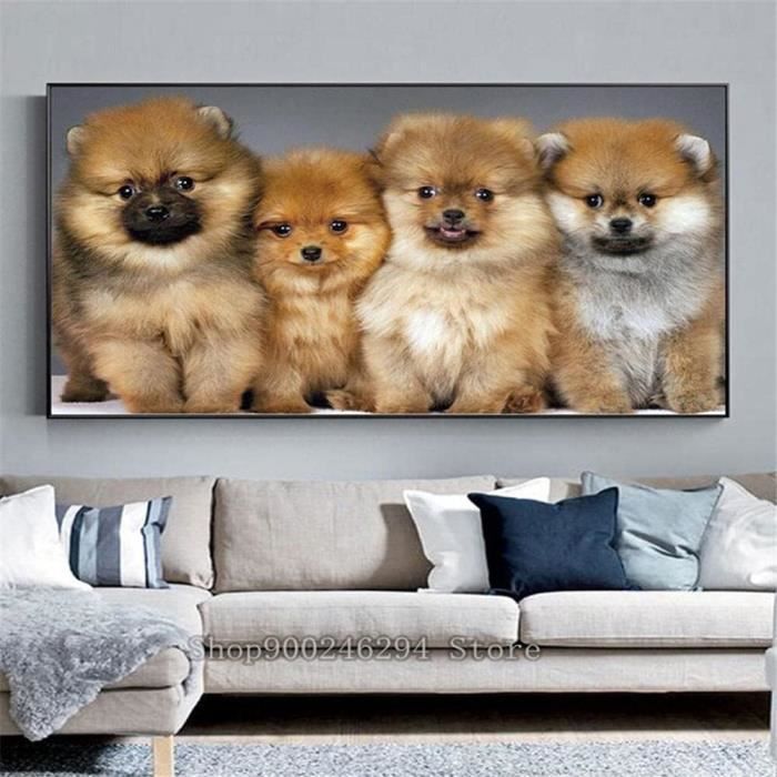 Kit Peinture Diamant 5D Complet 50x60 Cm - Loisir Créatif Adulte/enfant, Paysage Cuisine