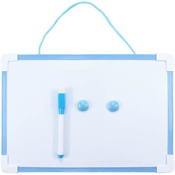 Lot De 8 Tableaux D'affichage Portables Effaçables - Double Face, Poignée - Pour Scores Sportifs, Votes, Enchères