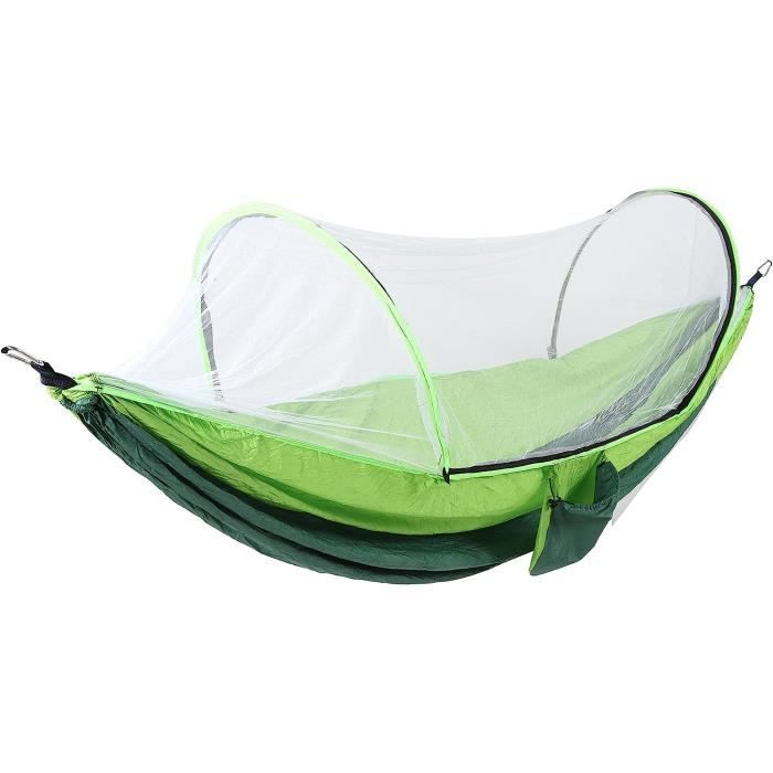 Moustiquaire Pour Hamac De Camping 11,2 Pieds - Filet Léger Avec Housse - Noir