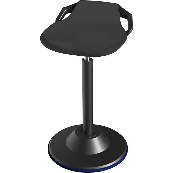 atlasio tabouret a hauteur reglable, tabouret de bureau ergonomique, pour une assise dynamique, chaise a hauteur reglable 56-