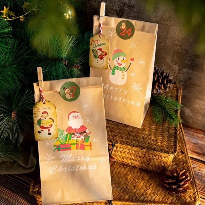 Inkdotpot Étiquettes Volantes Joyeux Et Lumineux Noël Favorisent Les