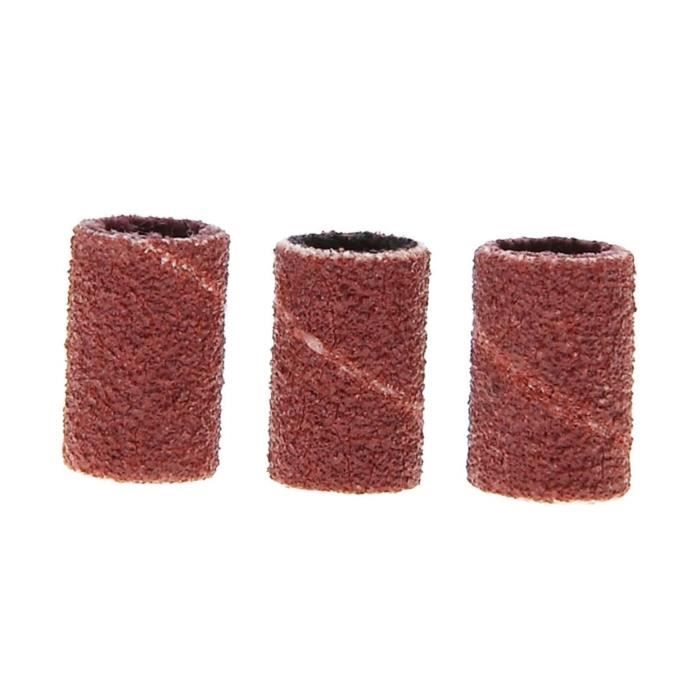 Lot De 485 Manchons De Ponçage - 480 Bandes + 5 Tambours Pour Outil Rotatif