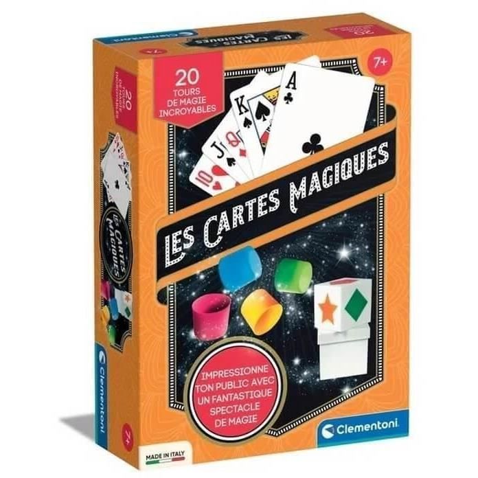 Les cartes magiques Clementoni Jeux