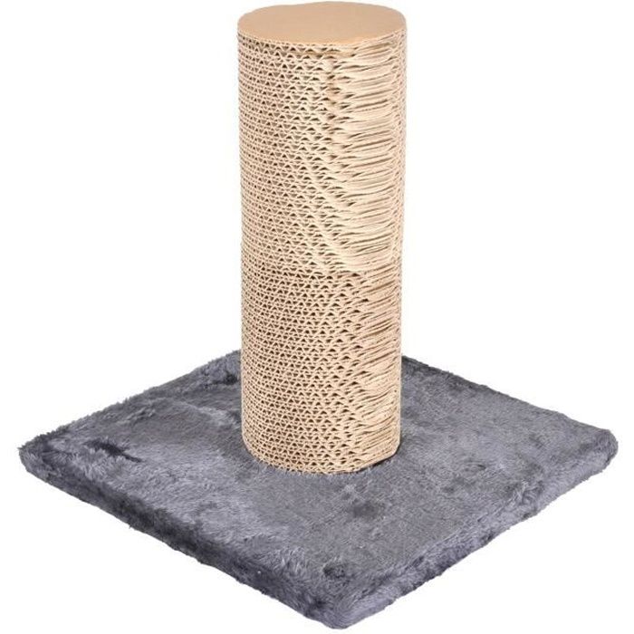 Griffoir 1 Recharge En Carton L30xp30xh32 Cm Gris Pour Chat Achat Vente Griffoir Poteau Griffoir 1 Recharge Cdiscount