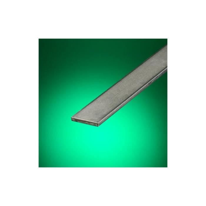 Fer plat inox 60 mm - Epaisseur - 10 mm, Longueur en metre - 2 metres -  Cdiscount Bricolage