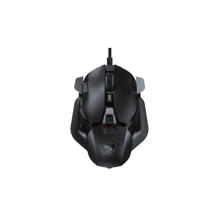 Souris Gaming – Cougar Gaming – DUALBLADER – Ergonomie ambidextre personnalisable – Repose-poignets – Capteur optique 16 000 DPI