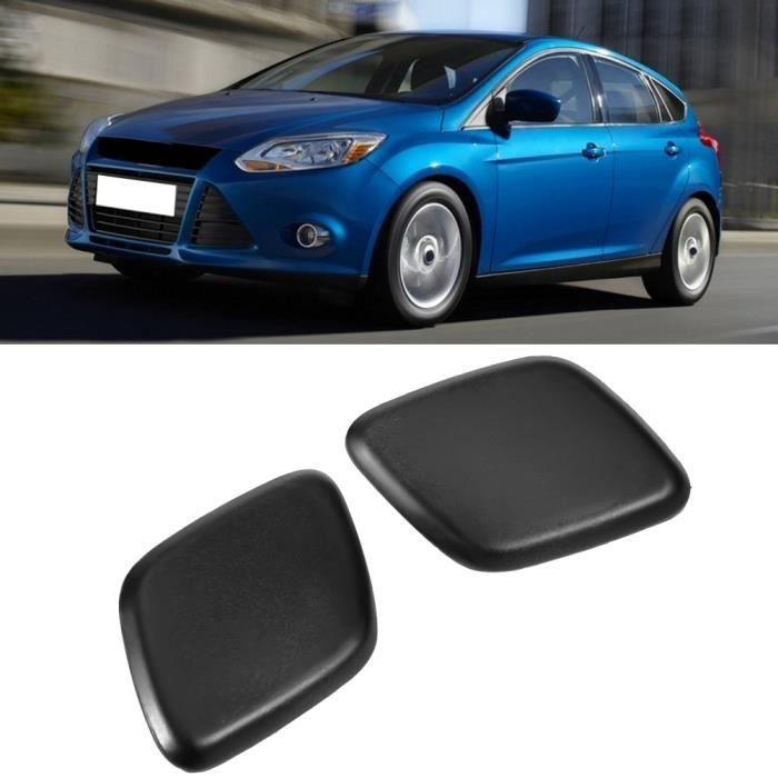 Capuchon Pare-chocs Avant Ford Fiesta 2008-2012 - Noir, Plastique, Remplacement Direct Modèle 153222