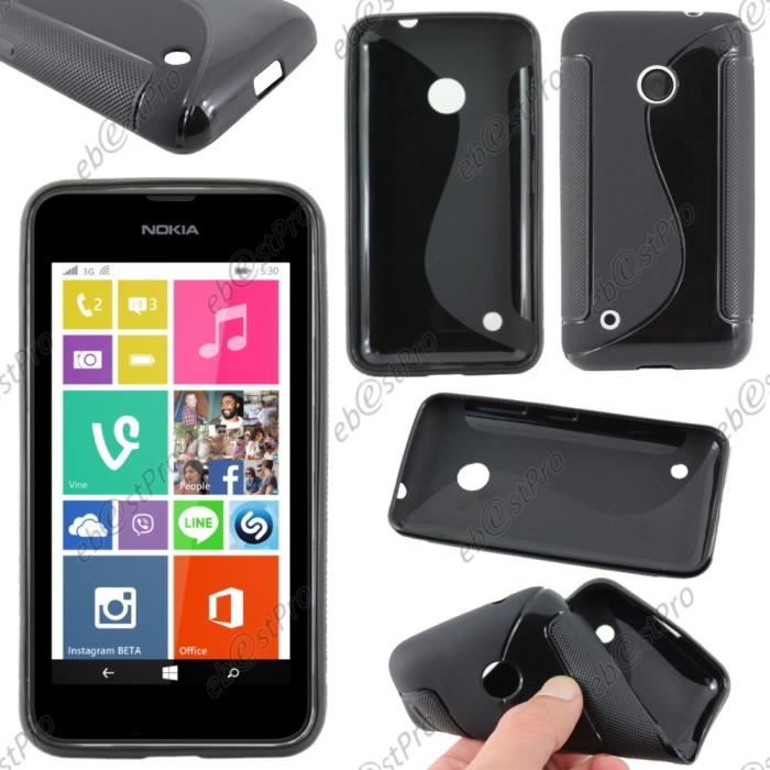 Coque Silicone Gel Pour Nokia Lumia 925 - Modèle S-Line | Protection Souple Anti-chocs - 4
