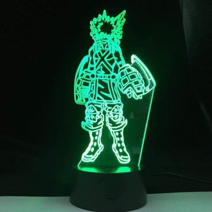 Lampe veilleuse 3D Katsuki Bakugo - My Hero Academia™ main image 1