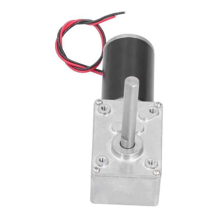 Moteur à Engrenage à Vis Sans Fin JSX40-370 12V 200 Tr/min - Couple élevé, Autobloquant, Pour Ouvre-porte