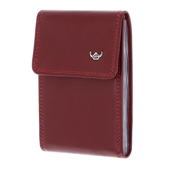Golden Head Geldbörse Aus Rindsleder – RFID-Schutz, Münzfach, 12,5x9,5 Cm, Schwarz
