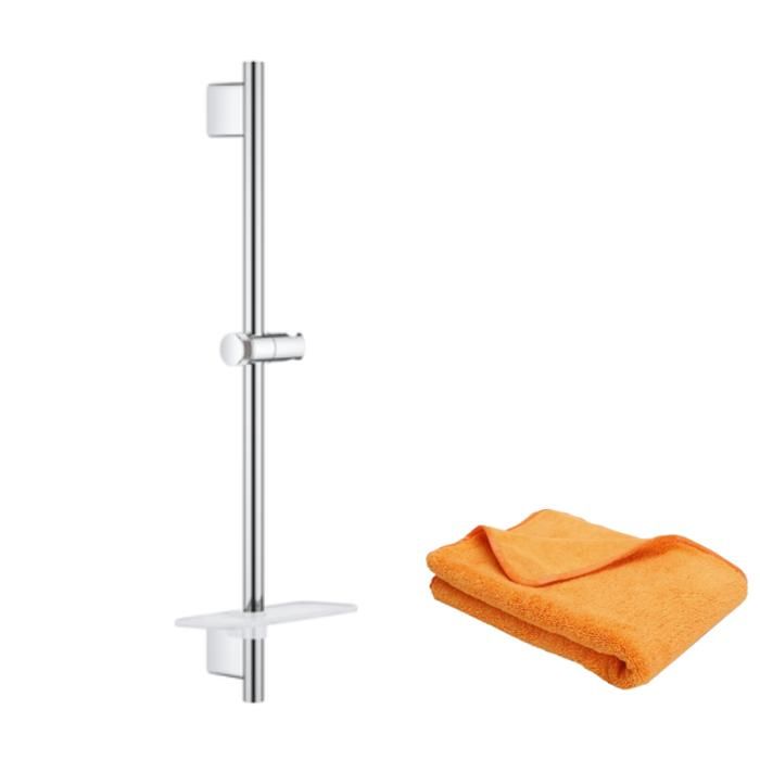 Barre de douche Quickfix Vitalio Smartactive 60 cm + microfibre - vue 2