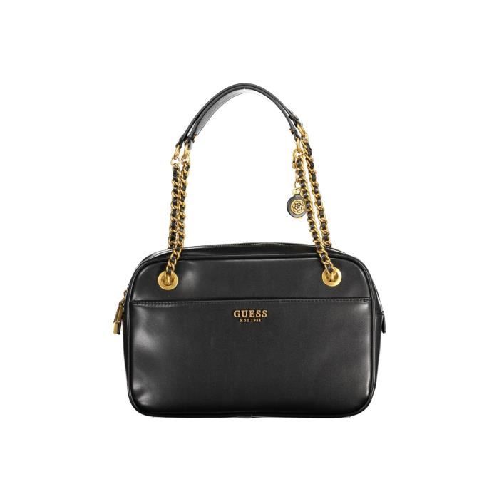 GUESS JEANS Sac porte epaule Femme Noir Textile SF18480