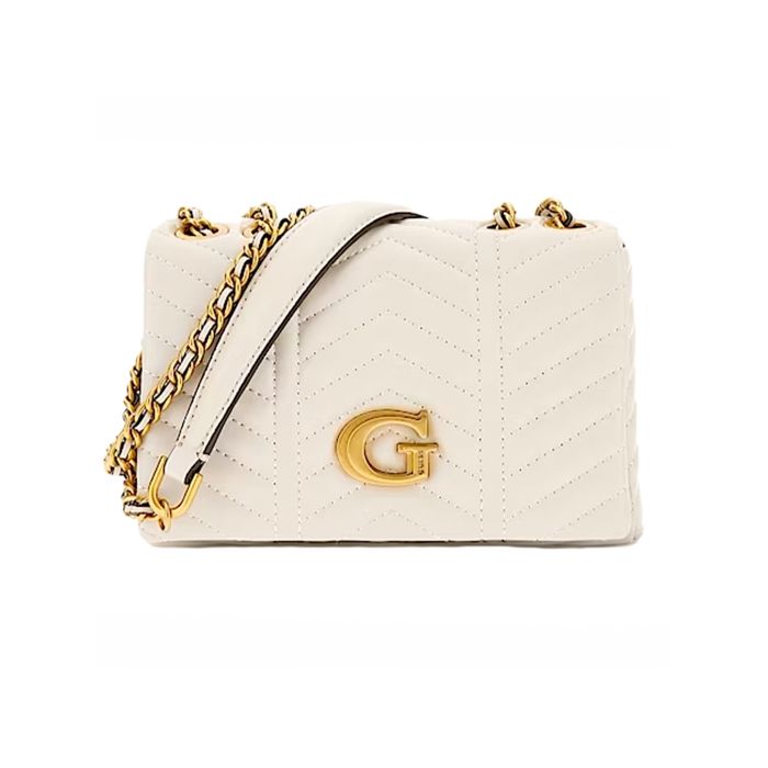 GUESS Eliette Logo Mini Convertible XBody Flap Coal Logo
