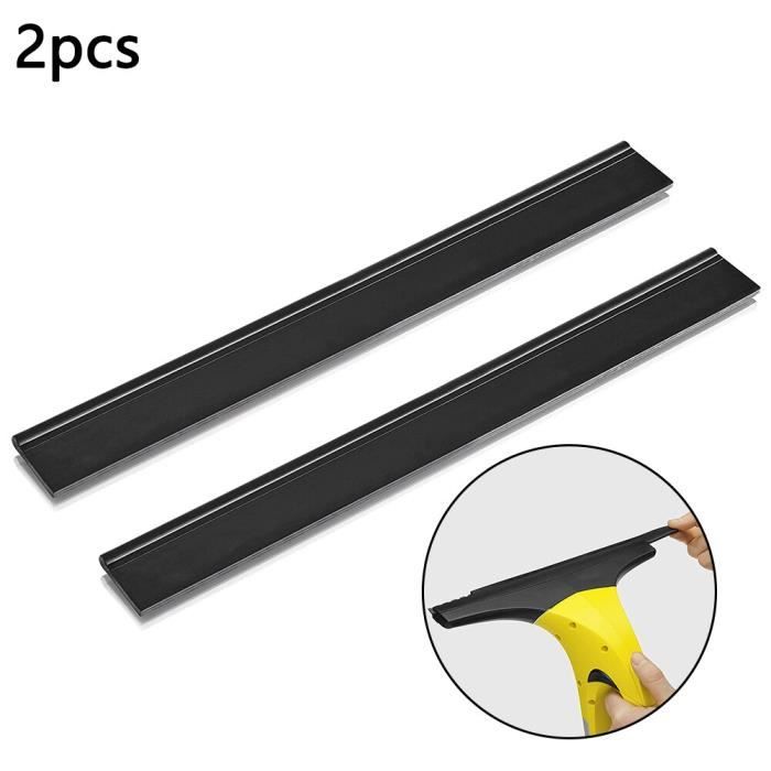 2 Lèvres En Caoutchouc De Rechange Pour Raclette D'aspirateur Lave-vitre - Longueur 280mm - Universal