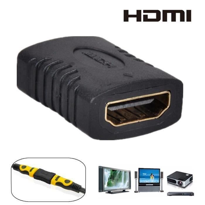 BENFEI Lot De 2 Adaptateurs HDMI Femelle Vers Femelle, Compatible 4K
