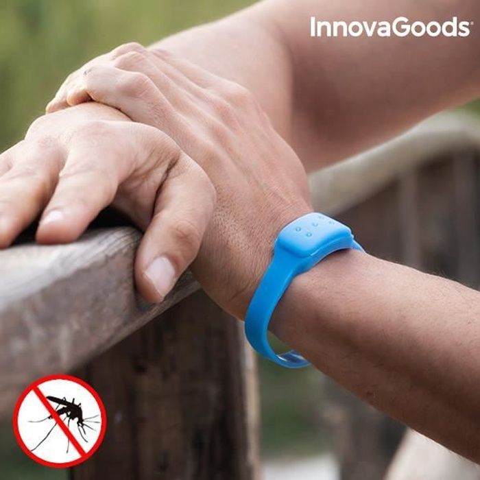 bandes de voyage et protection extérieure jusquà 300 heures pour adultes et enfants EMIUP Lot de 12 bracelets anti-moustiques 100 % naturels anti-insectes