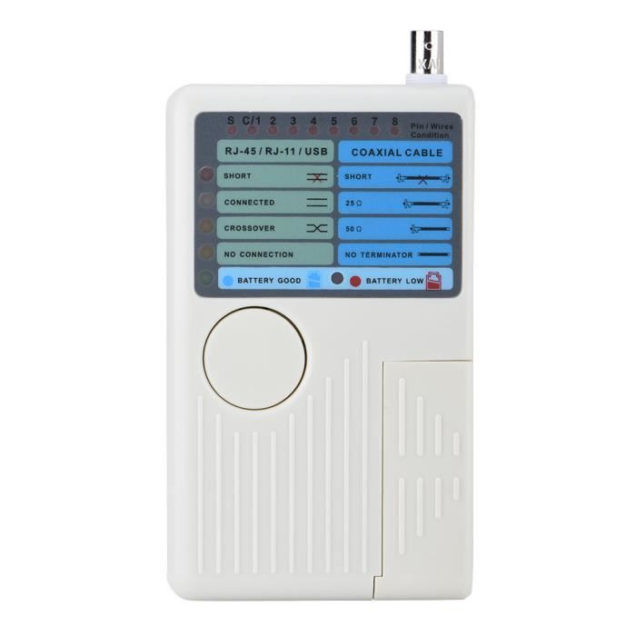 Traceur De Câble Réseau/électrique - Générateur Tonalité Et Sonde, Testeur RJ11, Recherche De Disjoncteur