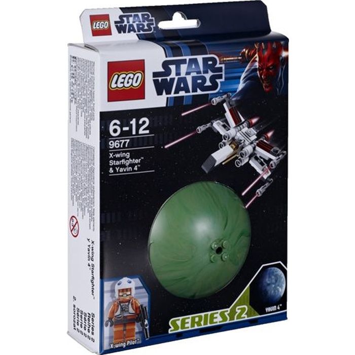 Lego Star Wars - X-wing Starfighter & Yavin 4 - Garçon - A partir de 6 ans - Livré à lunité