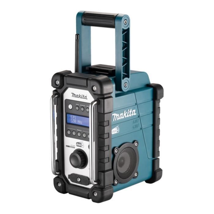 Radio Sans Fil MAKITA DMR110N – Batterie Li-Ion 12V/18V, Tuner DAB/DAB+, IP64 - vue 5