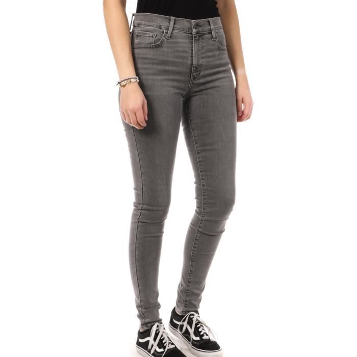 Jean gris sales femme levis