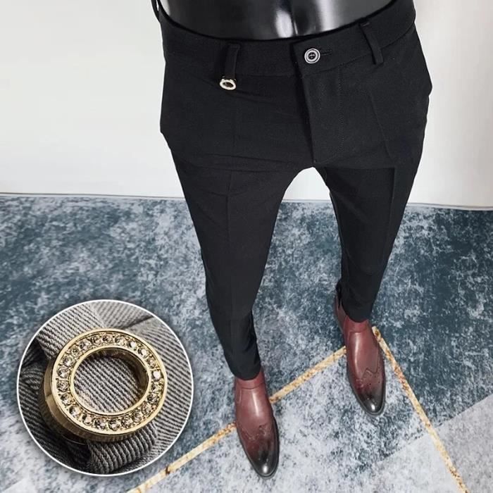 Pantalon Baseball Alleson Athletic Taille S – Blanc à Rayures Noires, Coupe Décontractée