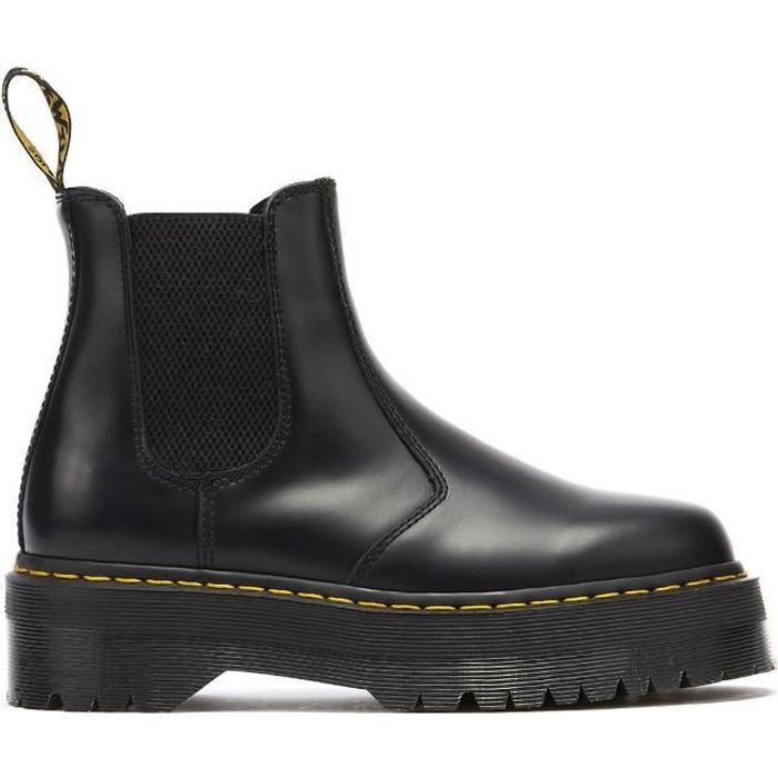 Bottes Chelsea Dr. Martens 2976 Quad pour Femme - Noir