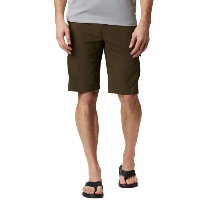 Short cargo homme Columbia Silver Ridge II Vert olive Multisport Protection solaire UPF 50 Vert olive Cdiscount Sport