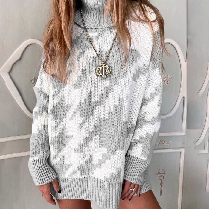 pull sur robe longue