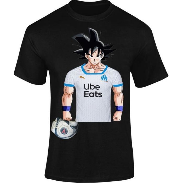 T-SHIRT HOMME PERSONNALISÉ DRAGON BALL Z, COULEUR NOIR