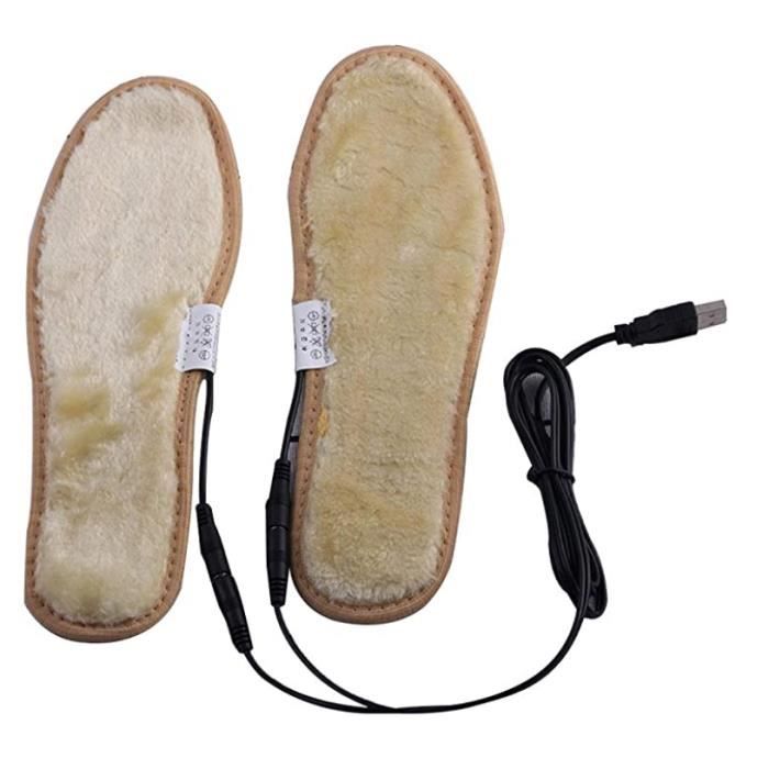 Semelles Chauffantes Rechargeables Sans Fil - Découpables, Télécommande, 3 Températures, Pour Chaussures 35-46, Activités Hiver - 5