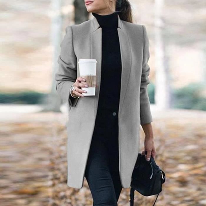 Cardigan élégant YMING Femme - Veste Bureau Chic Devant Ouvert