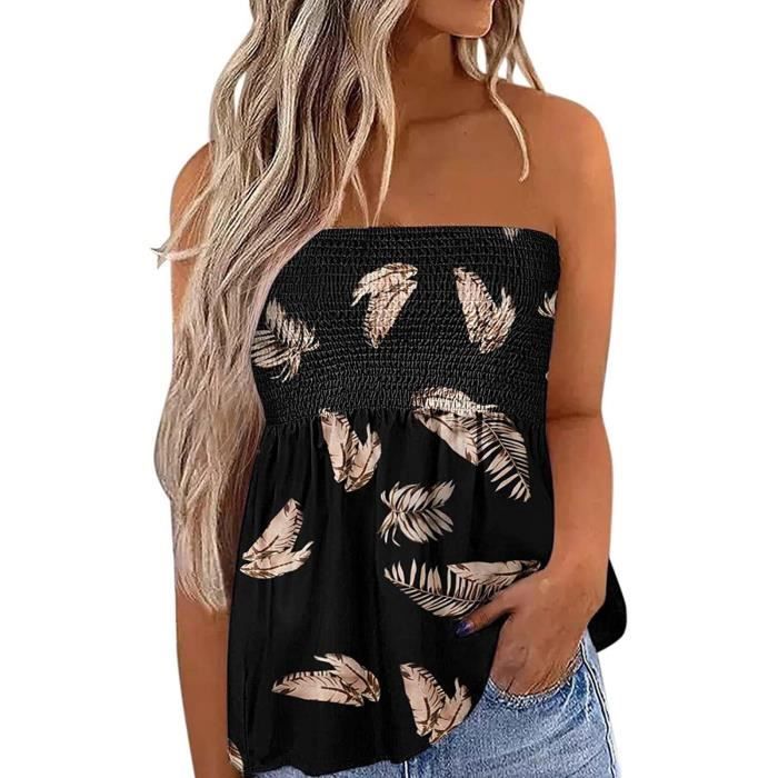 Maurices Tunique sans manches en matériaux mixtes BOHO Taille