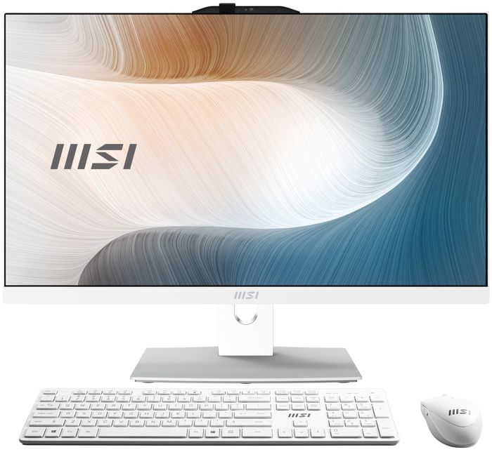 Tout-en-un MSI Modern AM242TP 12M 855FR - Core i7 1255U / jusquà 4.7 GHz - RAM 16 Go - SSD 1 To - Intel Iris Xe