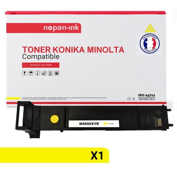 4 HY Toner Refill + 4 Chips For KONICA/MINOLTA MagiColor 4600 - Foto 4