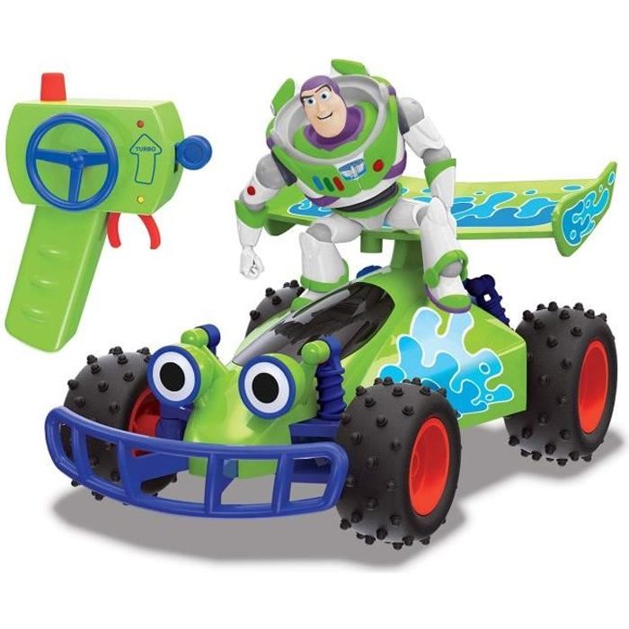 Buggy radiocommandé Buzz l'éclair - Toy Story - DICKIE TOYS - Echelle 1/24e - Fonction turbo