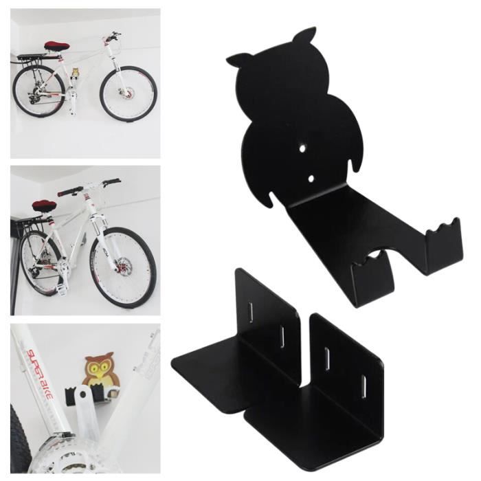 Support Mural Vélo Vélo De Montagne Montrant Support Suspendu Vélo De  Montagne Vélo Fixé Au Mur Crochet De Rangement Grille - Cdiscount Auto