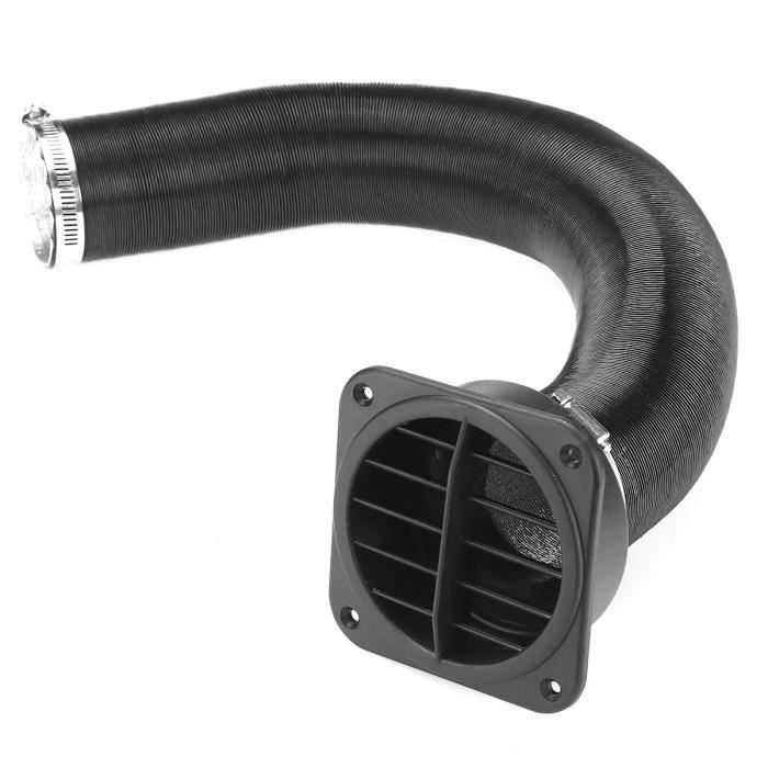 Kit Conduit Chauffage Diesel - Y 60 Mm, Tuyaux, Sorties, Colliers - Pour Webasto, Eberspacher, Propex - Aluminium Et Plastique - 12