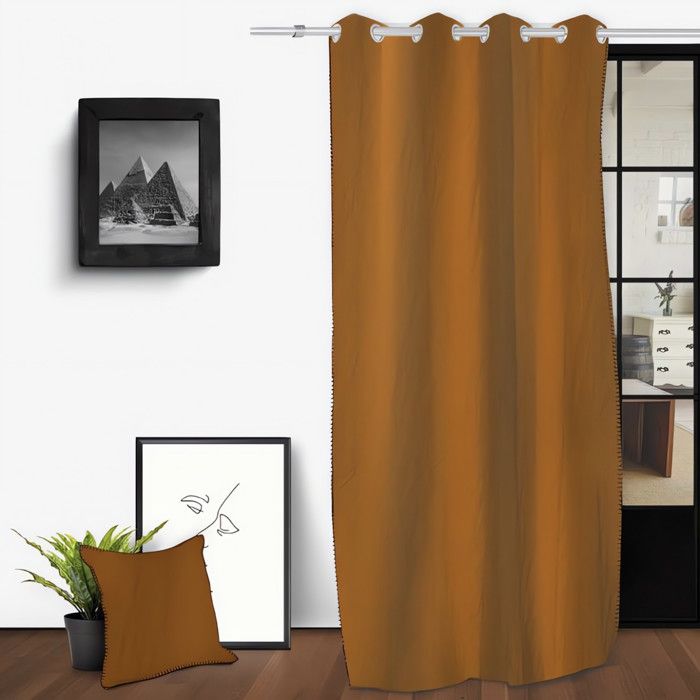 Rideau Oeillets En Coton Lavé Spirit Bronze Par Soleil D Ocre Cdiscount Maison Rideau Oeillets En Coton Lavé Spirit Bronze Par Soleil D Ocre Cdiscount Maison