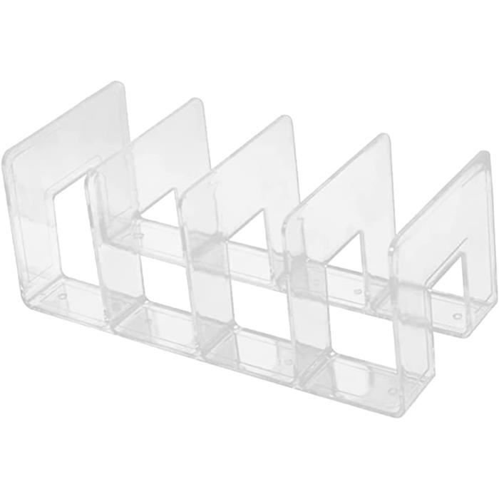 Lot De 12 Serre-livres En Acrylique Transparent – Présentation Livres, Photos, Artisanat - 10