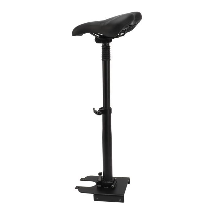 SURENHAP selle de scooter électrique Siège de Scooter électrique pliable sans poinçonnage, selle de sport kit Petit kit de sièges