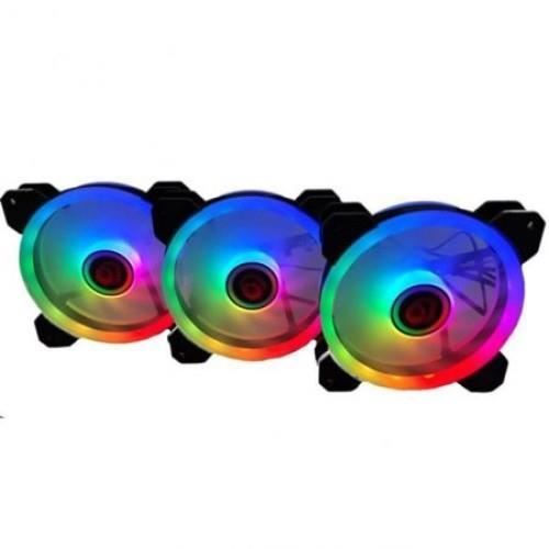 Kit de ventilateur - Talius - Iris Spectrum ARGB - 120 mm - 36 CFM - 25 dB - Talius